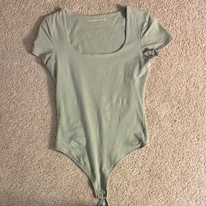 Abercrombie & Fitch Light Green Bodysuit